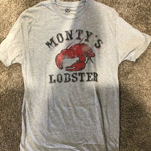 Classic Monty’s Grey Lobster Shirt